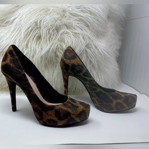 BCBG Leopard Print Pump